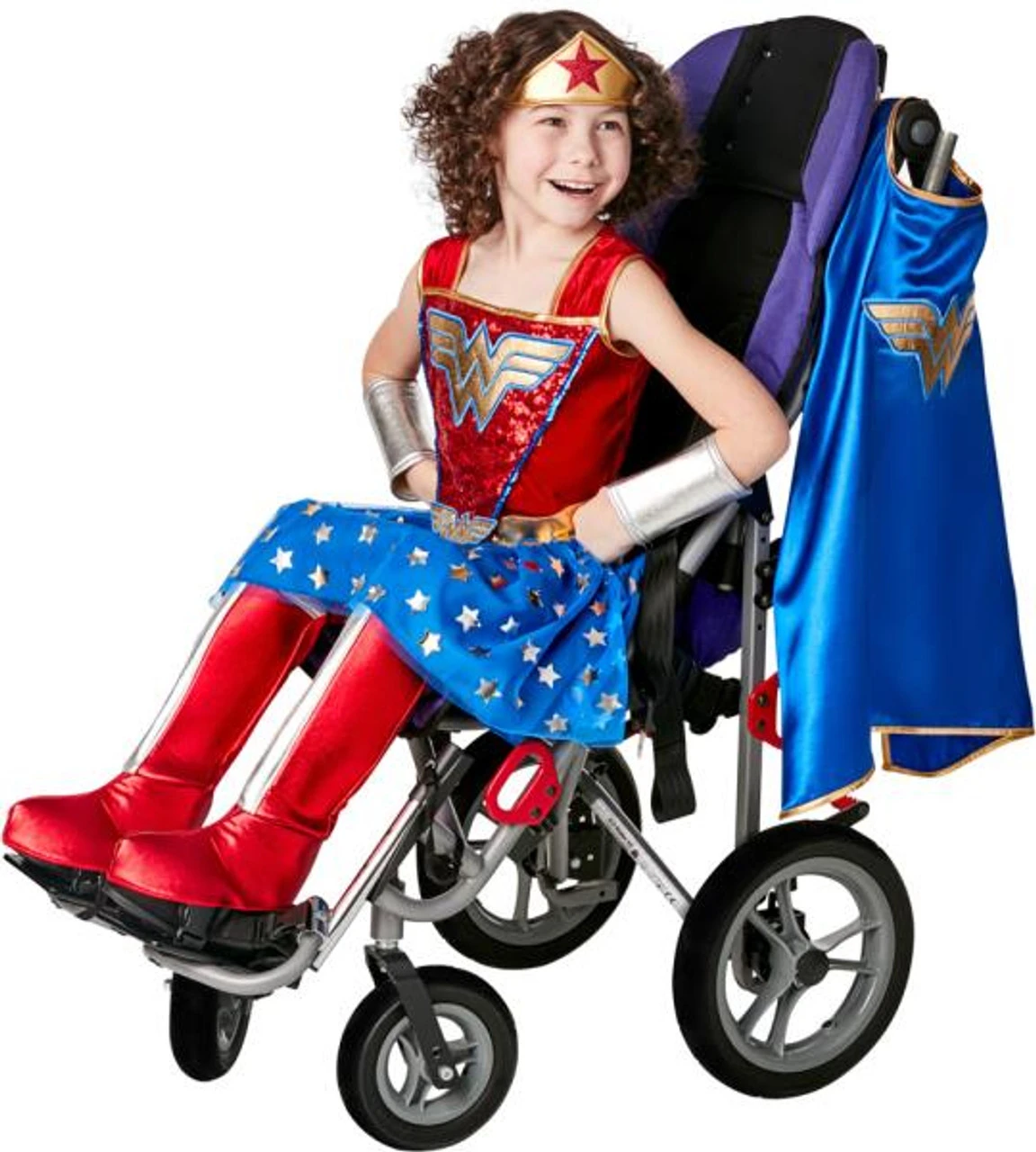 DC Wonder Woman Adaptive Costume | DC | Childrens Costumes 1 DC Wonder Woman Adaptive Costume | DC | Childrens Costumes