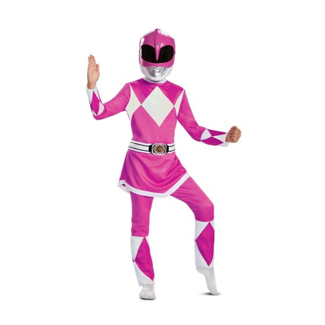 Power Rangers Pink Ranger Classic Costume | Power Rangers | Childrens Costumes 1 Power Rangers Pink Ranger Classic Costume | Power Rangers | Childrens Costumes