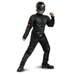 Snake Eyes GI Joe Muscle Chest Costume | GI Joe | Childrens Costumes