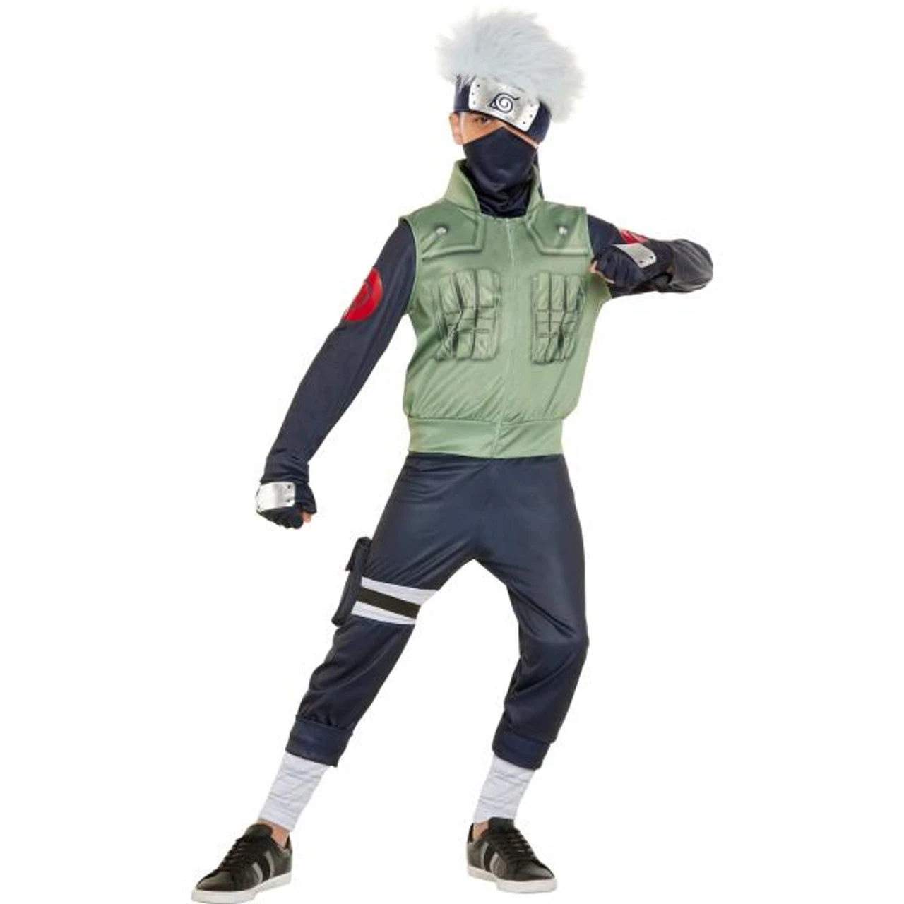 Naruto Kakashi Hatake Costume | Naruto Shippuden | Childrens Costumes 1 Naruto Kakashi Hatake Costume | Naruto Shippuden | Childrens Costumes
