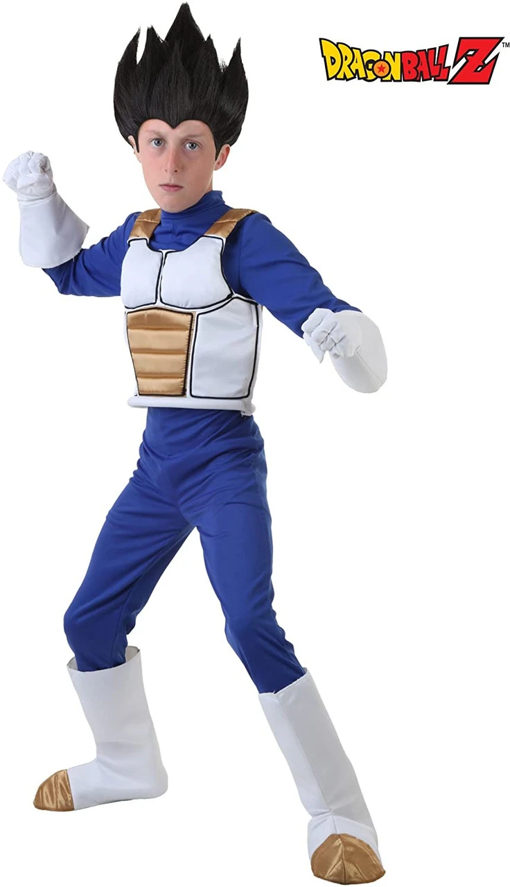 DBZ Vegeta Costume | Dragonball Z | Childrens Costumes 1 DBZ Vegeta Costume | Dragonball Z | Childrens Costumes