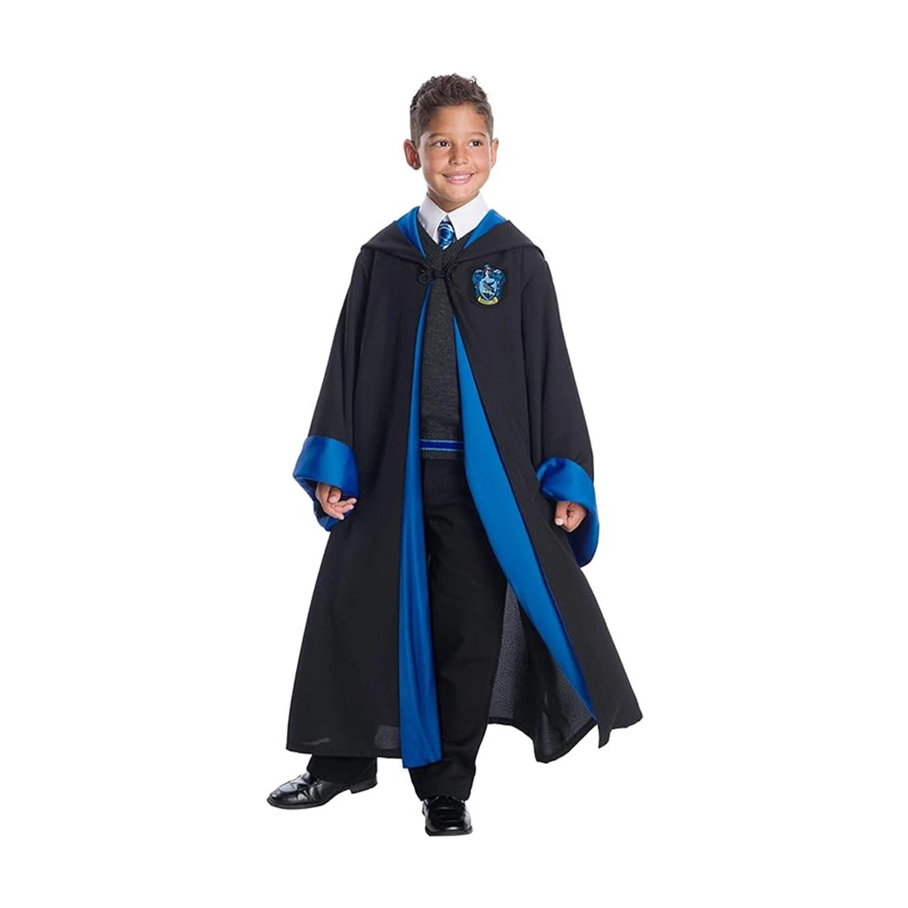 HP Ravenclaw Deluxe Robe | Harry Potter | Childrens Costumes 1 HP Ravenclaw Deluxe Robe | Harry Potter | Childrens Costumes