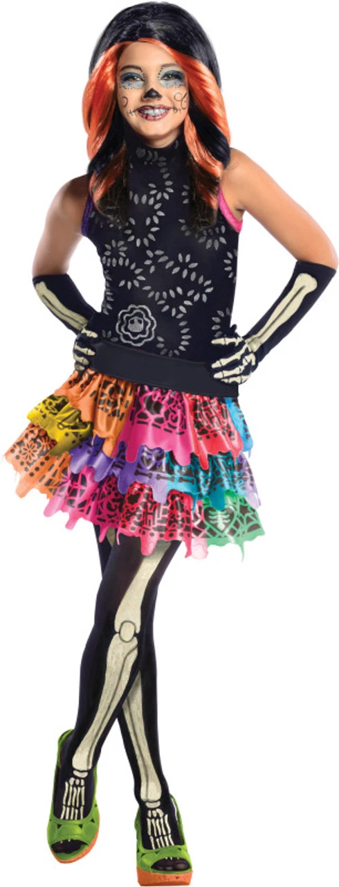 Monster High Skelita Calaveras | Monster High | Childrens Costumes 1 Monster High Skelita Calaveras | Monster High | Childrens Costumes