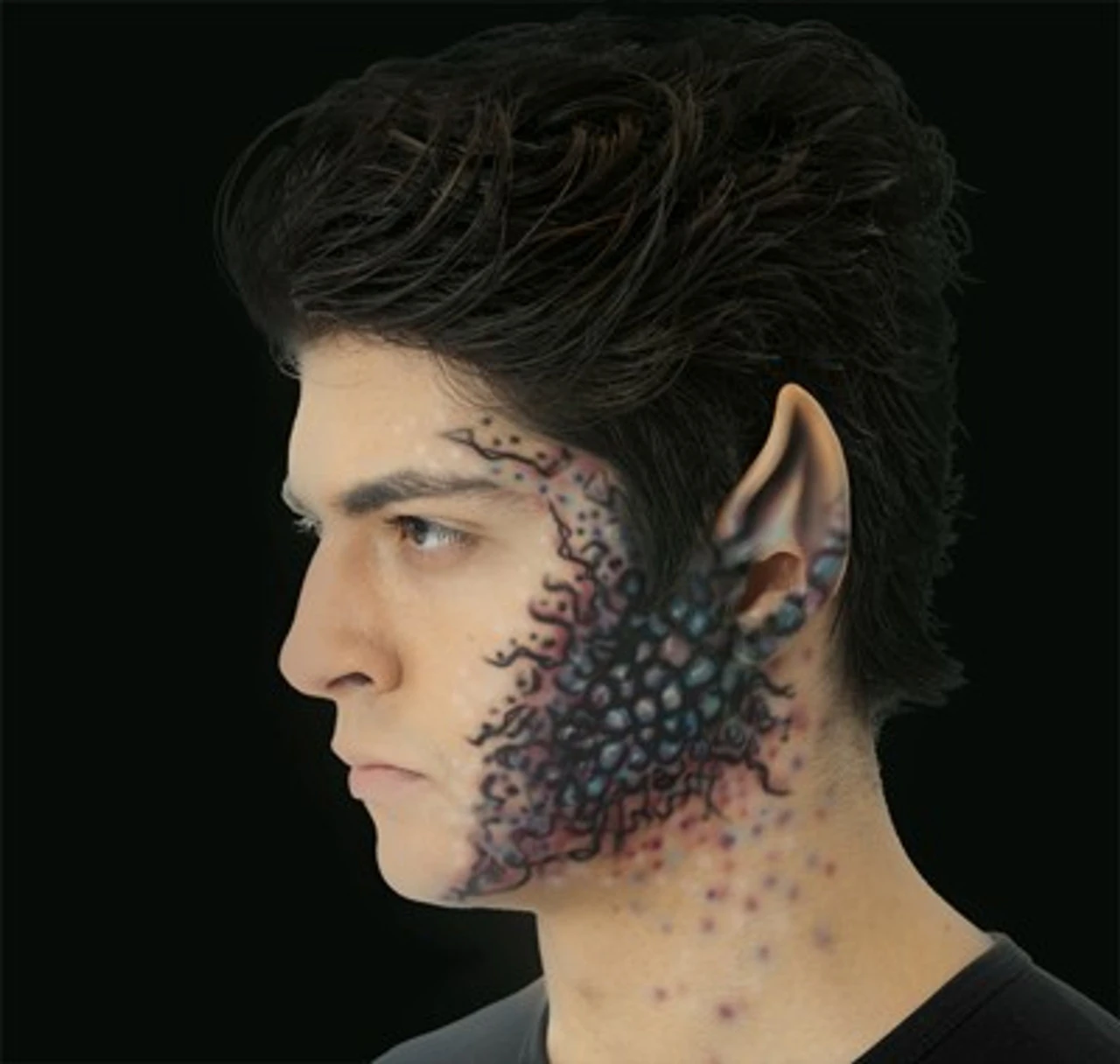 Large Space Ears Latex Appliance | Woochie | Applications And Prosthetics 2 Large Space Ears Latex Appliance | Woochie | Applications And Prosthetics - Image 2