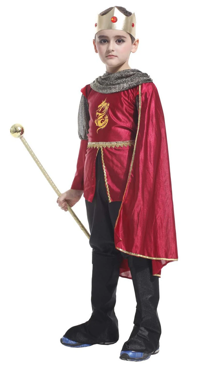 Knight King Kid Costume | Medieval | Childrens Costumes 1 Knight King Kid Costume | Medieval | Childrens Costumes
