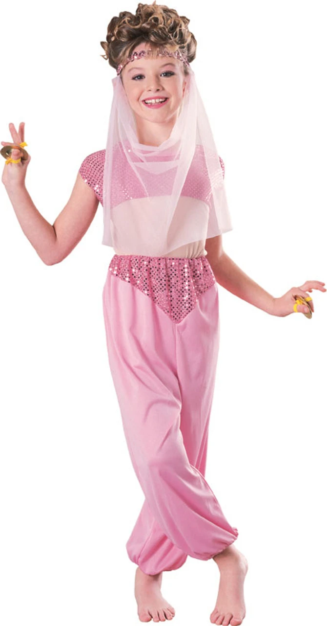 Harem Girl Arabian Dancer Costume | Around The World | Childrens Costumes 1 Harem Girl Arabian Dancer Costume | Around The World | Childrens Costumes