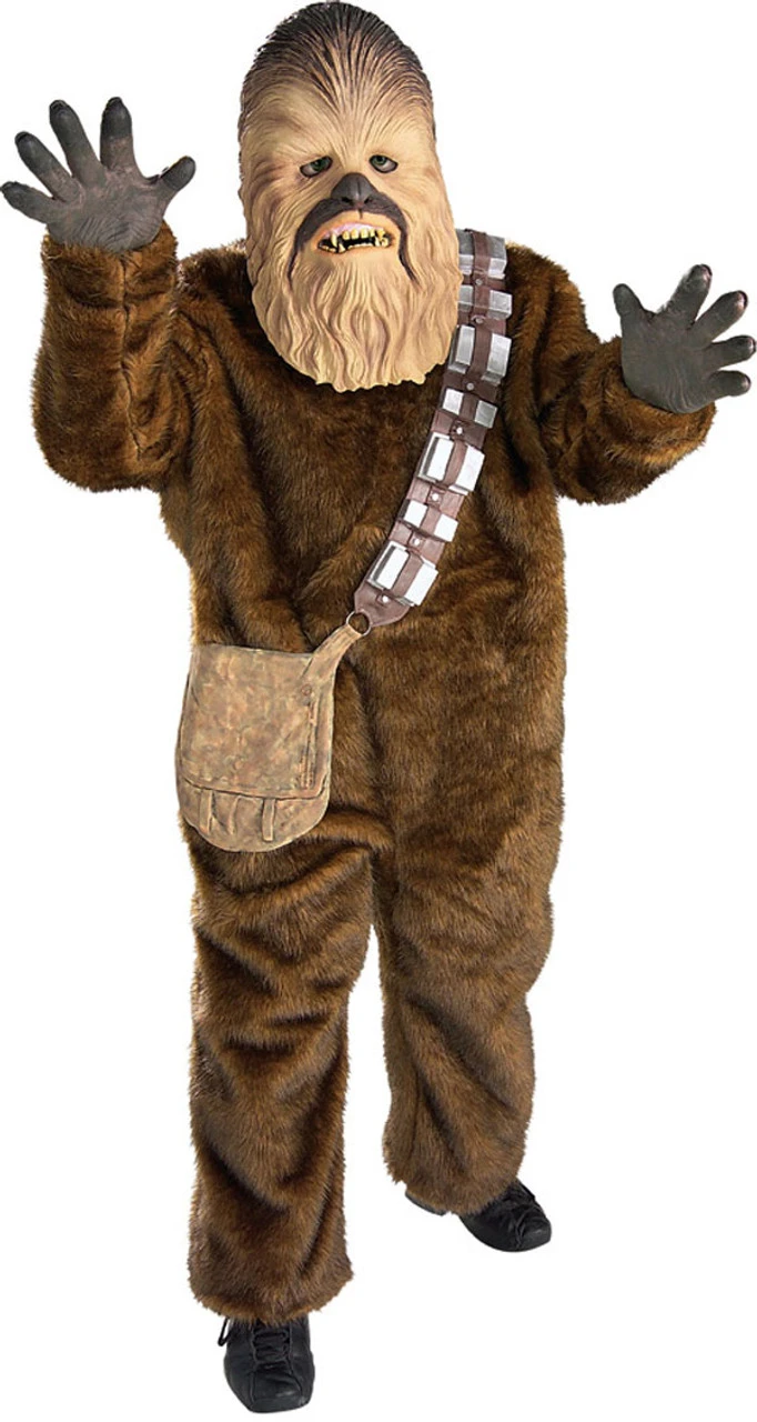 Star Wars Dlx Chewbacca Costume | Star Wars | Childrens Costumes 1 Star Wars Dlx Chewbacca Costume | Star Wars | Childrens Costumes