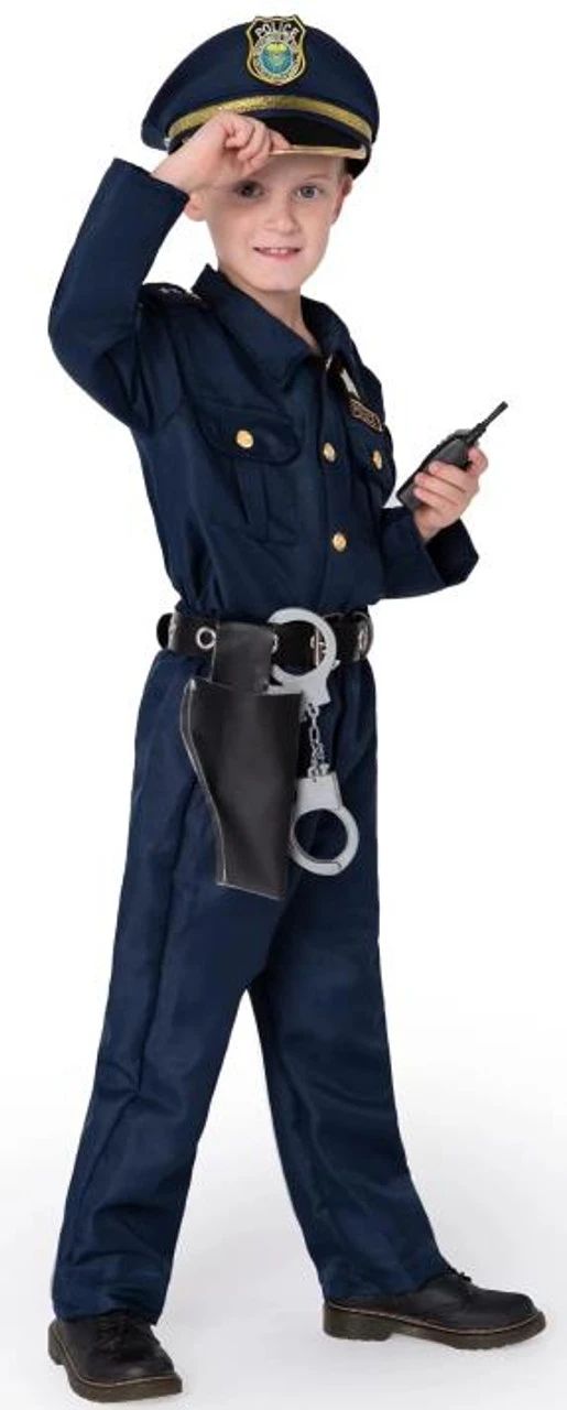 Police Officer Costume | Jobs | Childrens Costumes 1 Police Officer Costume | Jobs | Childrens Costumes