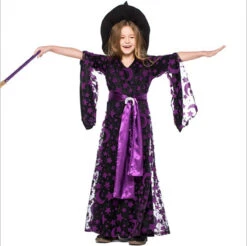 Purple Celestial Witch Costume | Halloween | Childrens Costumes 5 Purple Celestial Witch Costume | Halloween | Childrens Costumes -The Costume Shop 410X23420 20three 32947.1739463067