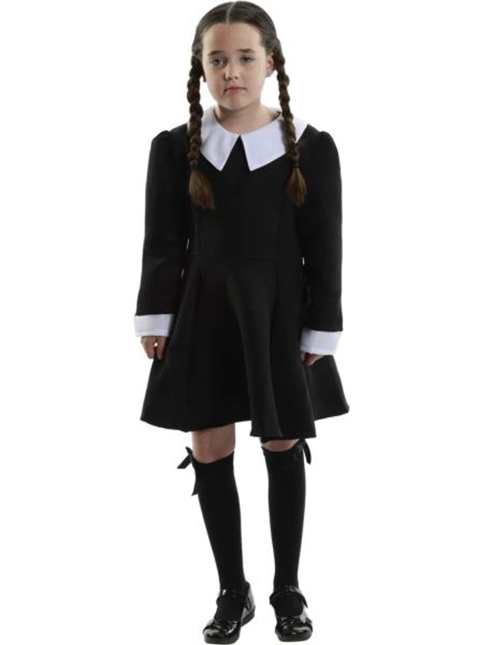 Addams Family Inspired Thursday Addams Costume | The Addams Family | Childrens Costumes 1 Addams Family Inspired Thursday Addams Costume | The Addams Family | Childrens Costumes