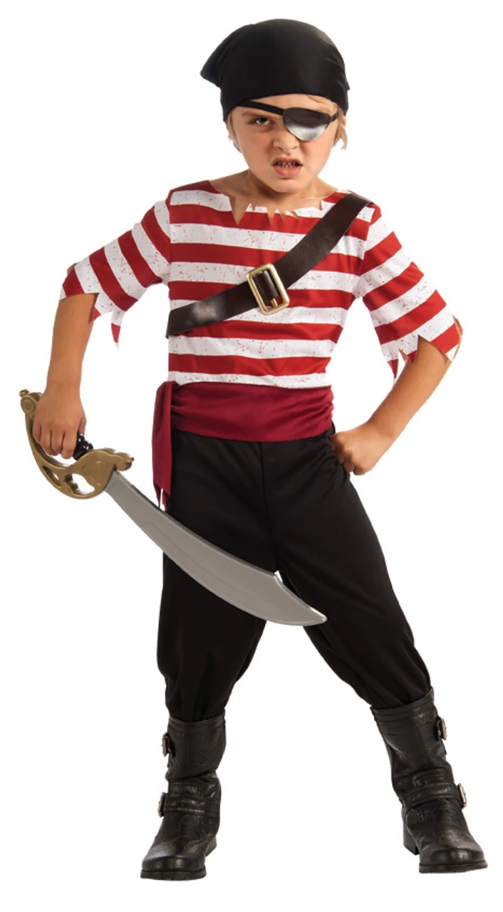 Pirate Black Jack Costume | Pirates | Childrens Costumes 1 Pirate Black Jack Costume | Pirates | Childrens Costumes