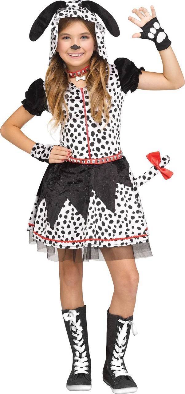 Spotted Sweetie Dalmatian Costume | Animals | Childrens Costumes 1 Spotted Sweetie Dalmatian Costume | Animals | Childrens Costumes