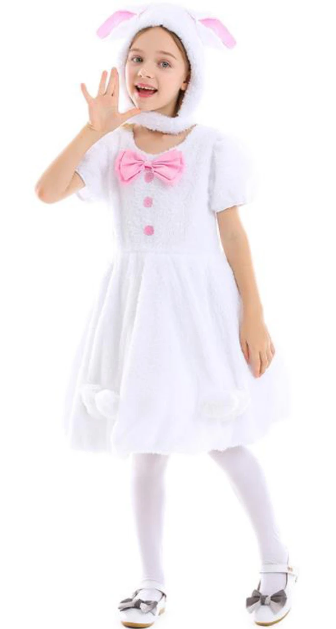 Plush Bunny Dress | Animals | Childrens Costumes 1 Plush Bunny Dress | Animals | Childrens Costumes