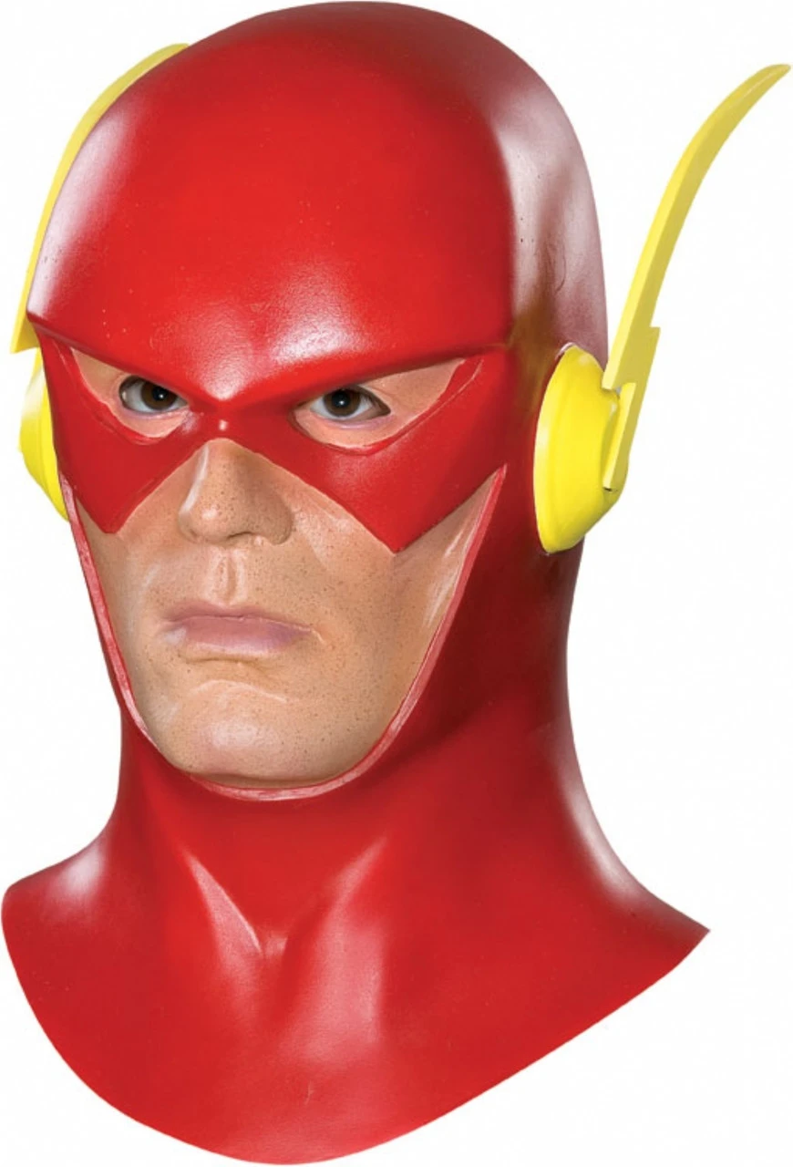 The Flash Latex Mask & Cowl | DC | Accessories 1 The Flash Latex Mask & Cowl | DC | Accessories