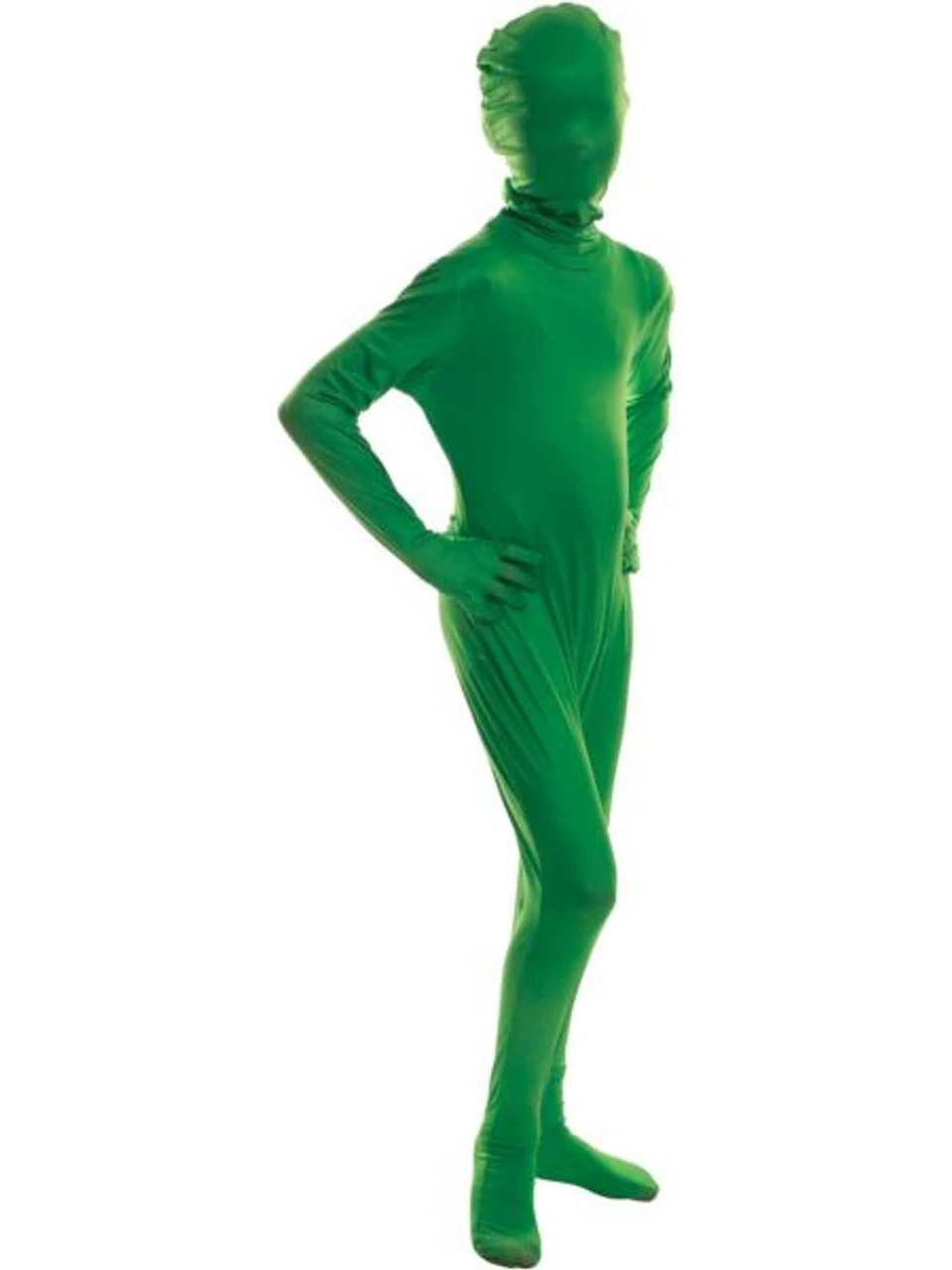 Green Theatrical Stagehand Bodysuit | Novelty | Childrens Costumes 1 Green Theatrical Stagehand Bodysuit | Novelty | Childrens Costumes