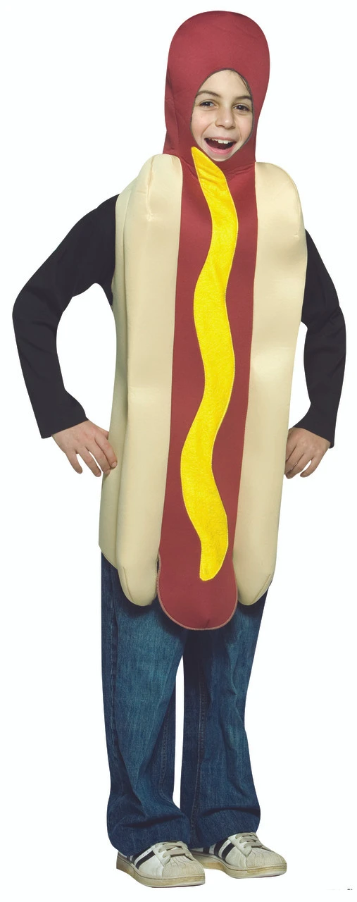 Hot Dog Costume | Food | Childrens Costumes 1 Hot Dog Costume | Food | Childrens Costumes