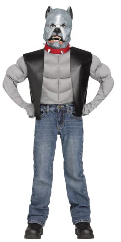 Pit Bull Biker Costume | Animals | Childrens Costumes