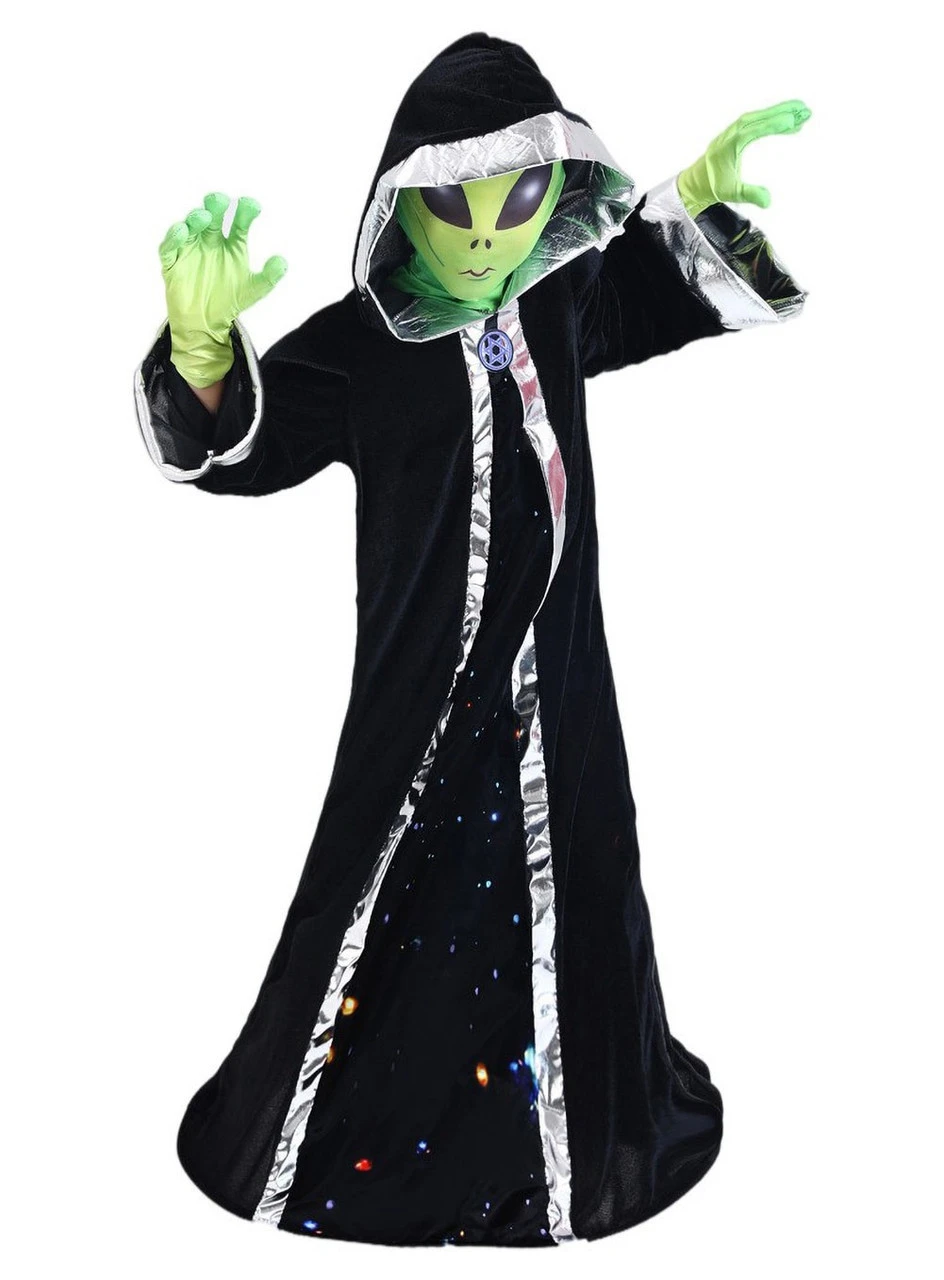 Cosmic Alien Wizard Costume | Aliens | Childrens Costumes 1 Cosmic Alien Wizard Costume | Aliens | Childrens Costumes