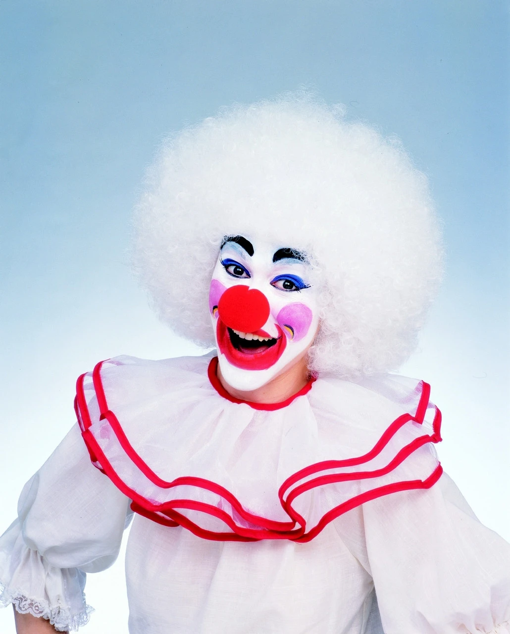 Deluxe Clown Afro Wig - White | Circus | Wigs And Hair Pieces 1 Deluxe Clown Afro Wig - White | Circus | Wigs And Hair Pieces