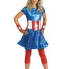 Capt America American Dream Teen Dress | Marvel | Childrens Costumes