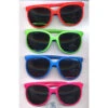 80s Neon Splatter Wafarer Sunglasses | 1980s | Glasses And Sunglasses