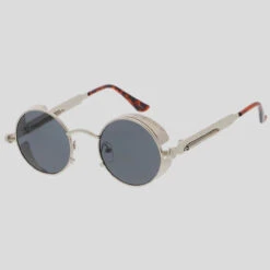 Lennon Style Silver Steampunk Sunglasses | Steampunk | Glasses And Sunglasses