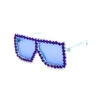 Elton John Style Blue Jeweled Sunglasses | Entertainment | Glasses And Sunglasses