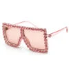 Elton John Style Pink Jeweled Sunglasses | Entertainment | Glasses And Sunglasses