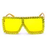 Elton John Style Yellow Jeweled Sunglasses | Entertainment | Glasses And Sunglasses