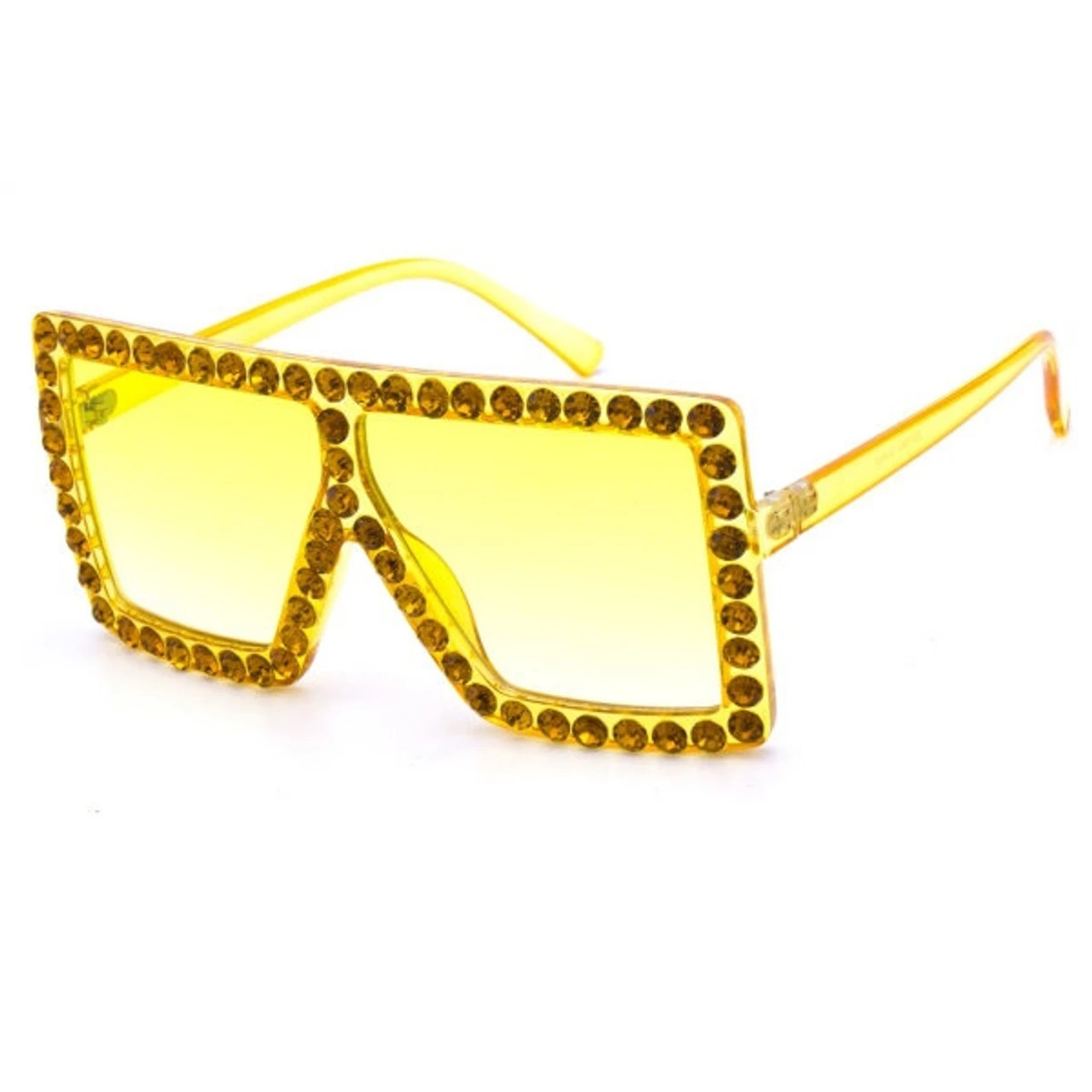 Elton Glasses Yellow With Orange Gems | Entertainment | Glasses And Sunglasses 1 Elton Glasses Yellow With Orange Gems | Entertainment | Glasses And Sunglasses