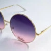 Joplin Ombre Lens Dark Blue Pink Sunglasses | 1970s | Glasses And Sunglasses