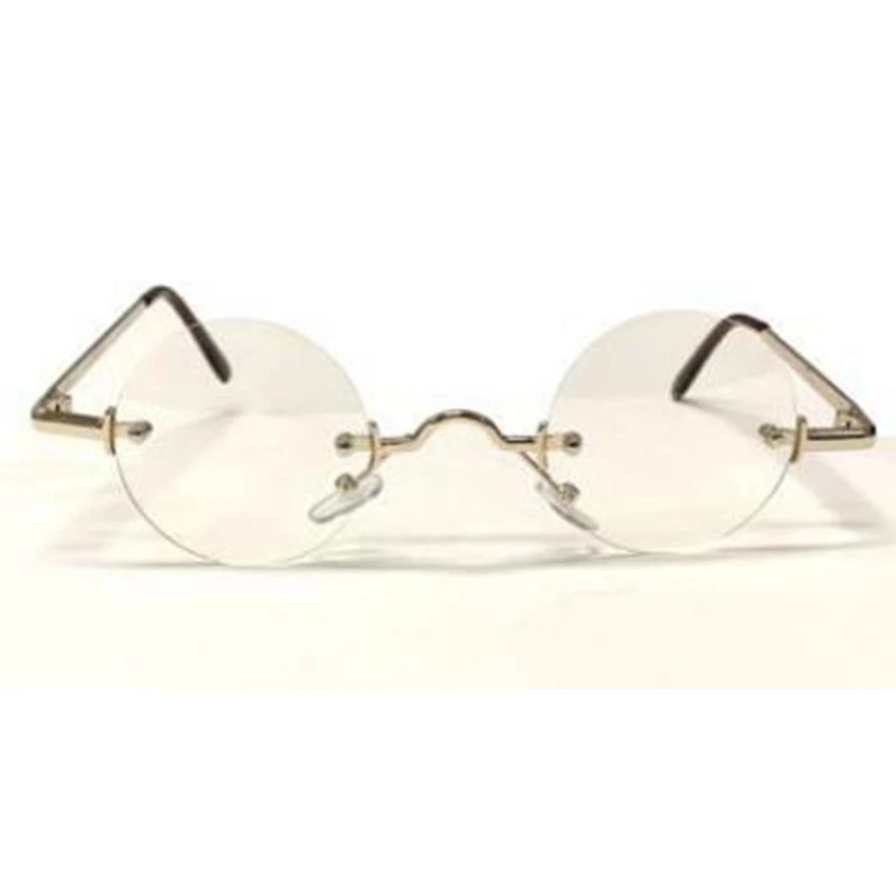 Round Frameless Santa Glasses | Christmas | Seasonal Accessories 1 Round Frameless Santa Glasses | Christmas | Seasonal Accessories