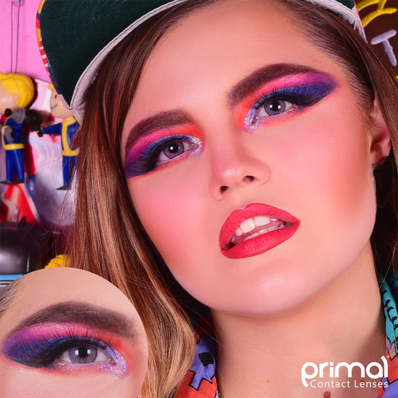 Charm Lilac | Natural Colour | Primal Contact Lenses 3 Charm Lilac | Natural Colour | Primal Contact Lenses - Image 3