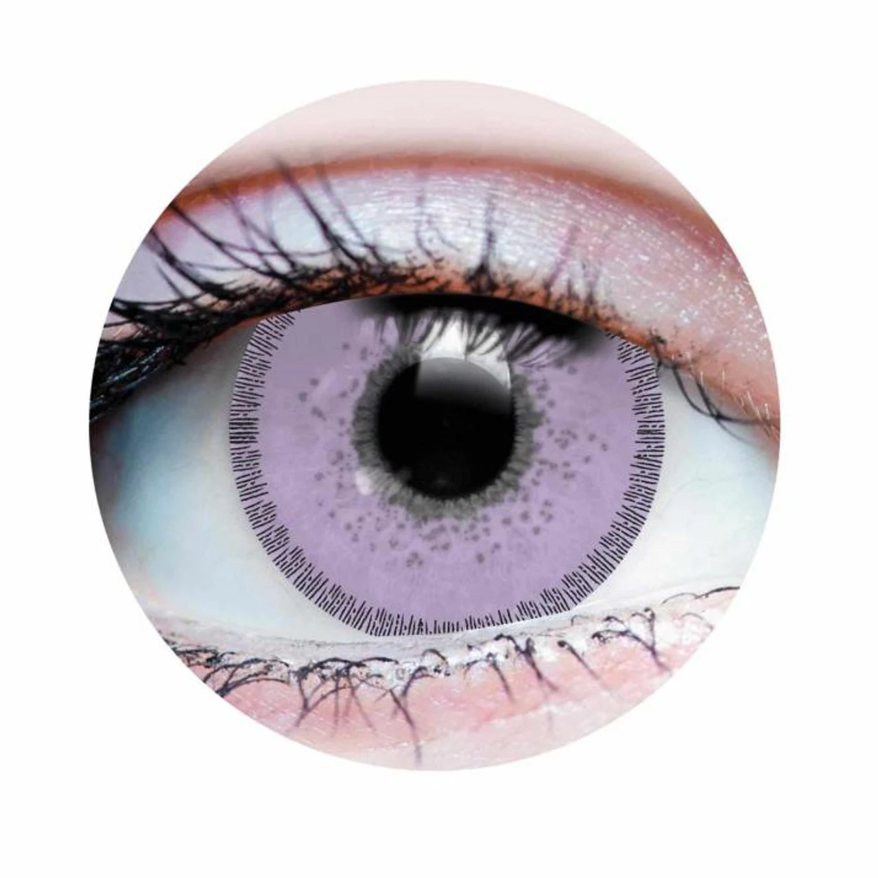 Charm Lilac | Natural Colour | Primal Contact Lenses 1 Charm Lilac | Natural Colour | Primal Contact Lenses