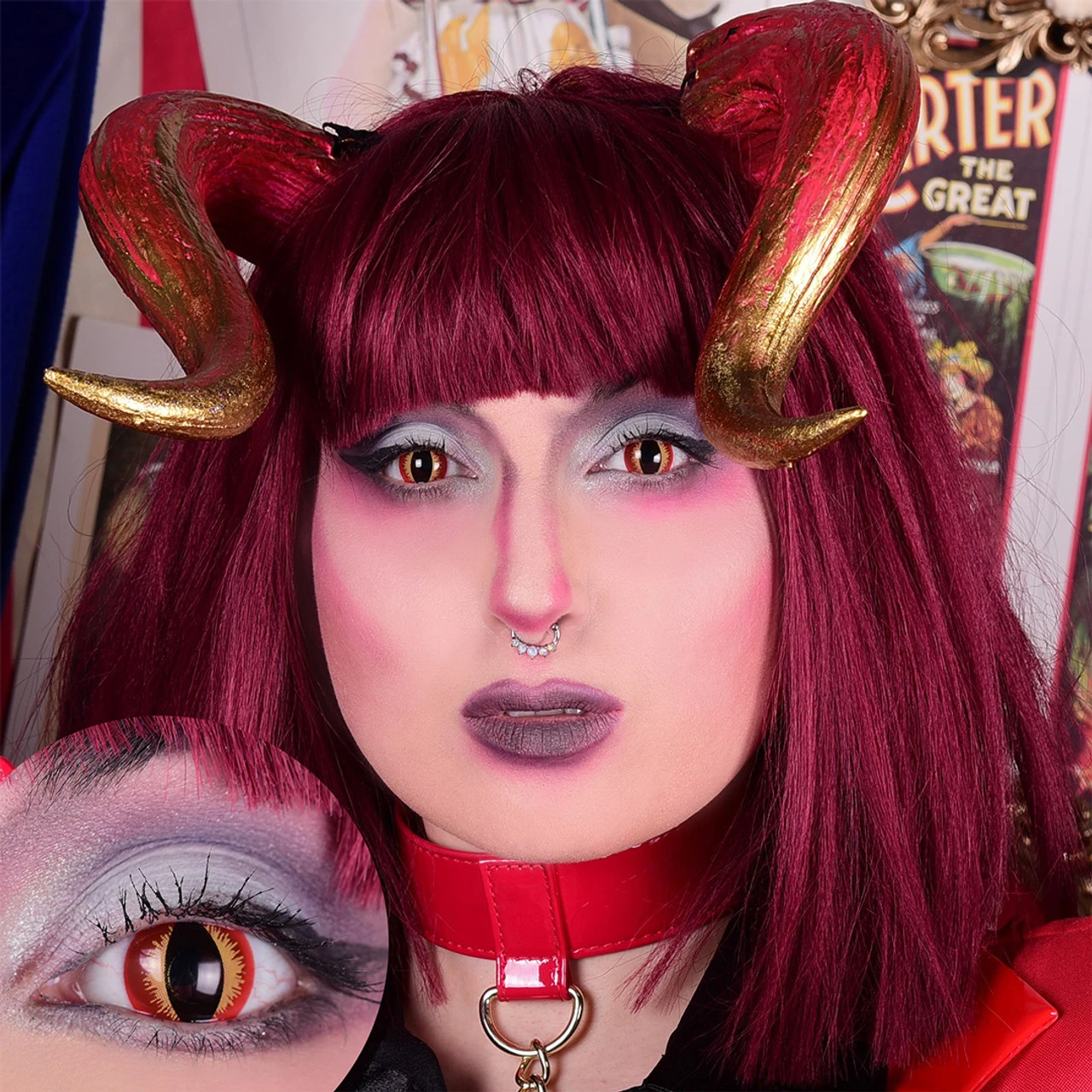 Dragon Cat Eye | Costume Contacts | Primal Contact Lenses 3 Dragon Cat Eye | Costume Contacts | Primal Contact Lenses - Image 3