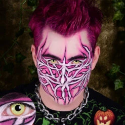 Nightcrawler | Costume Contacts | Primal Contact Lenses -The Costume Shop 505P890 Nightcrawler Catalogue Model 83366.1727197119