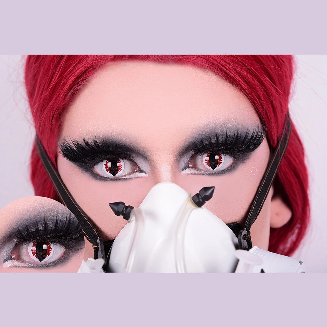 Devil Eyes Cat Eye | Costume Contacts | Primal Contact Lenses 3 Devil Eyes Cat Eye | Costume Contacts | Primal Contact Lenses - Image 3