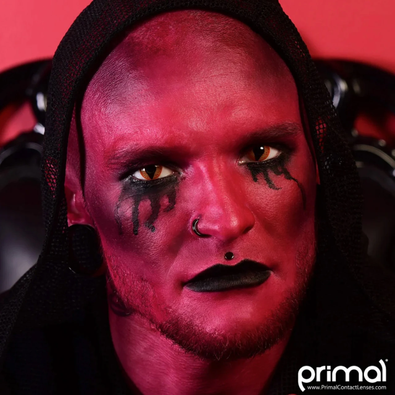 Diablo Cat Eye | Costume Contacts | Primal Contact Lenses 3 Diablo Cat Eye | Costume Contacts | Primal Contact Lenses - Image 3