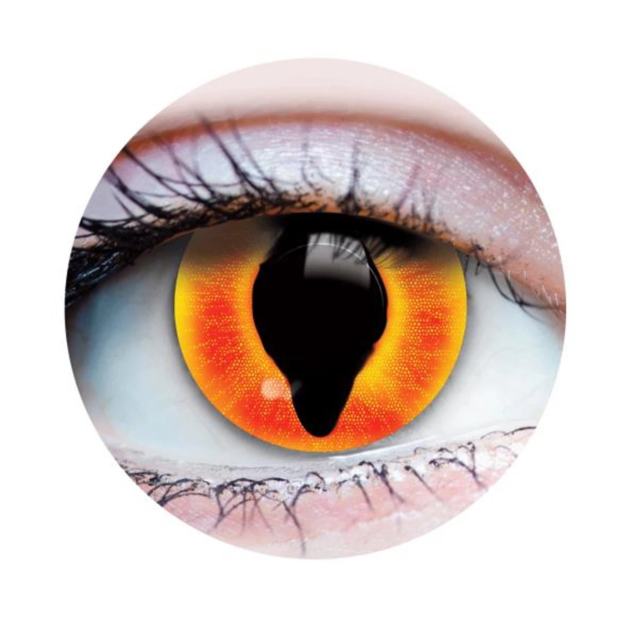 Diablo Cat Eye | Costume Contacts | Primal Contact Lenses 1 Diablo Cat Eye | Costume Contacts | Primal Contact Lenses