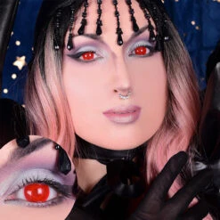 X-Ray | Costume Contacts | Primal Contact Lenses -The Costume Shop 505P942 Xray Catalogue Model 66352.1727197115