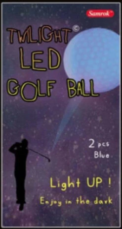 LED Golf Ball | Blue | Group Party Supplies | Novelty