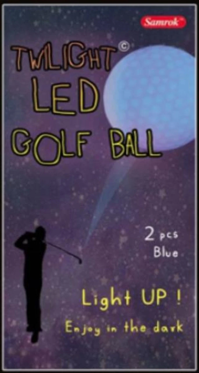 LED Golf Ball | Blue | Group Party Supplies | Novelty 1 LED Golf Ball | Blue | Group Party Supplies | Novelty