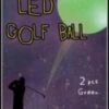 LED Golf Ball | Green | Group Party Supplies | Novelty