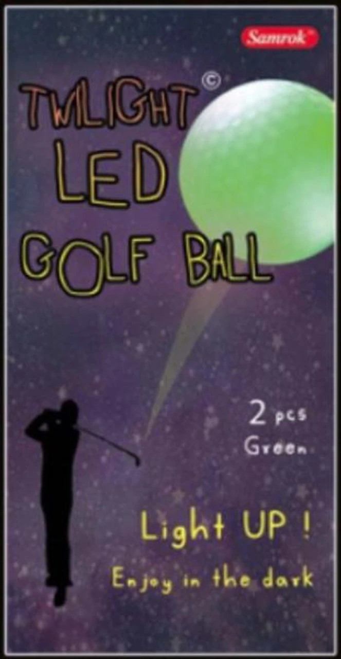 LED Golf Ball | Green | Group Party Supplies | Novelty 1 LED Golf Ball | Green | Group Party Supplies | Novelty