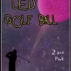 LED Golf Ball | Pink | Group Party Supplies | Novelty