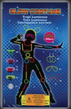 Glow Stick Glow Costume | Group Party Supplies | Novelty