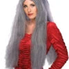 28in Long Witch Wig Grey Wig | Halloween | Wigs And Hair Pieces