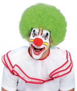 Deluxe Clown Afro Wig - Green | Circus | Wigs And Hair Pieces