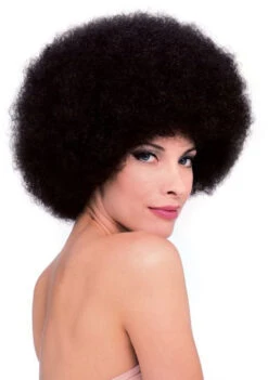 Deluxe Clown Afro Wig - Brown | Circus | Wigs And Hair Pieces