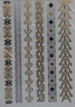 Metallic Tattoos Hippie | Beauty Tattoos | Makeup